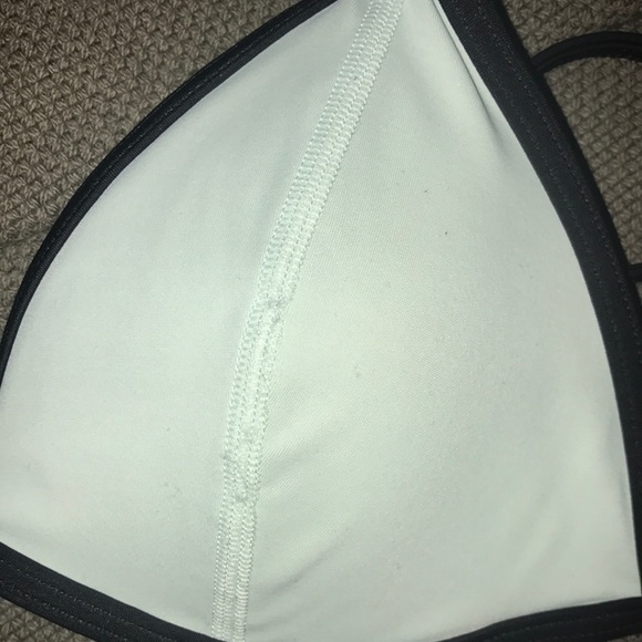 Pink triangle bathing suit top - Picture 3 of 5